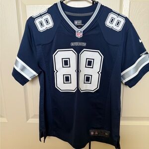 NFL Cowboys Navy Blue and White Kids Jersey